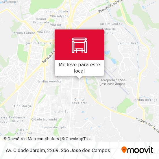 Av. Cidade Jardim, 2269 mapa