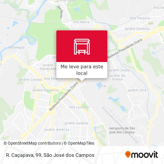 R. Caçapava, 99 mapa