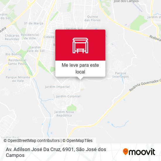 Av. Adilson José Da Cruz, 6901 mapa