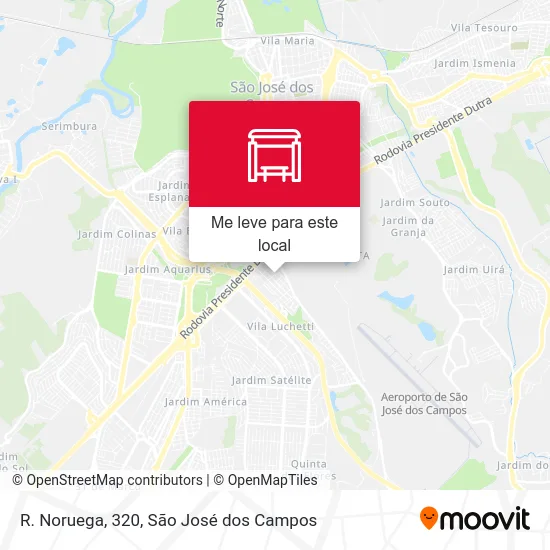 R. Noruega, 320 mapa