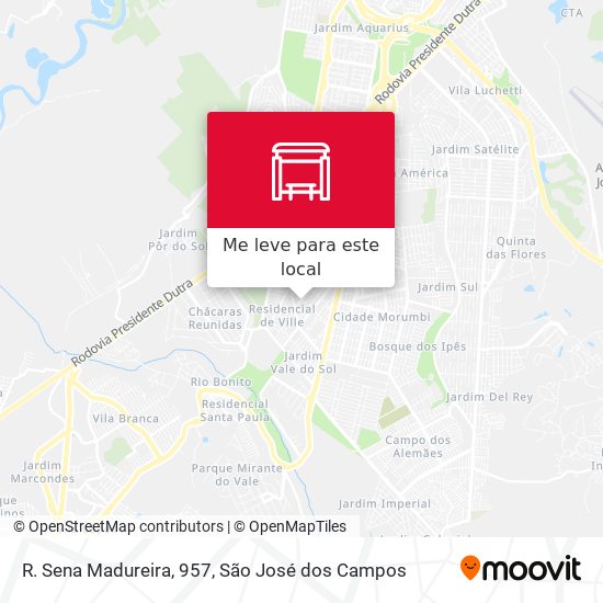 R. Sena Madureira, 957 mapa