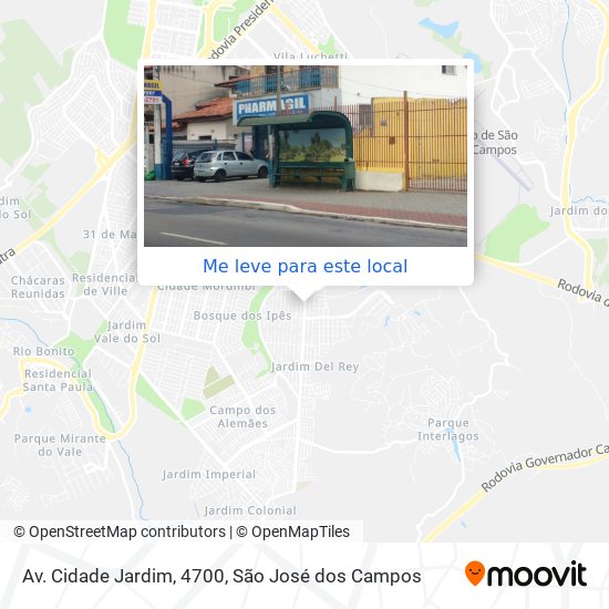 Av. Cidade Jardim, 4700 mapa