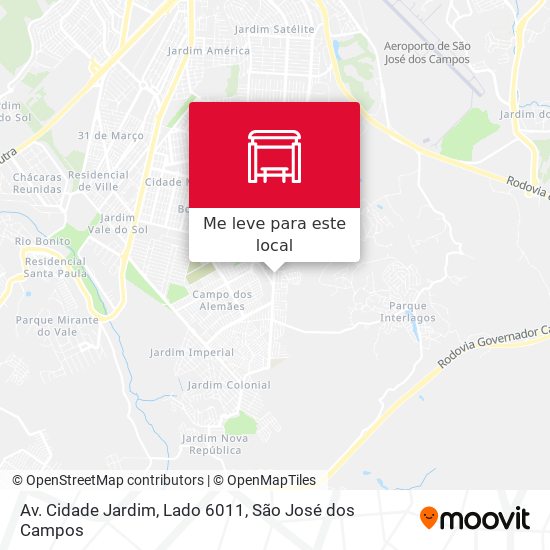 Av. Cidade Jardim,  Lado 6011 mapa