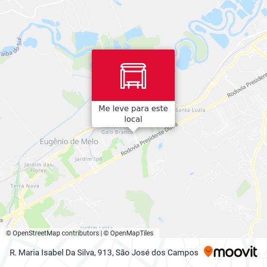 R. Maria Isabel Da Silva, 913 mapa