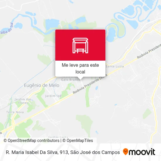 R. Maria Isabel Da Silva, 913 mapa