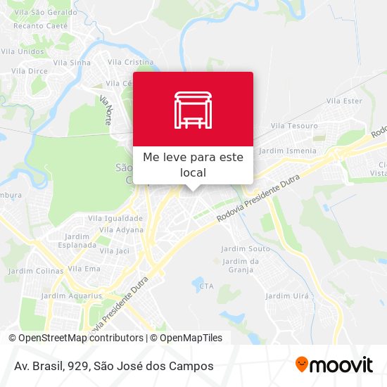 Av. Brasil, 929 mapa