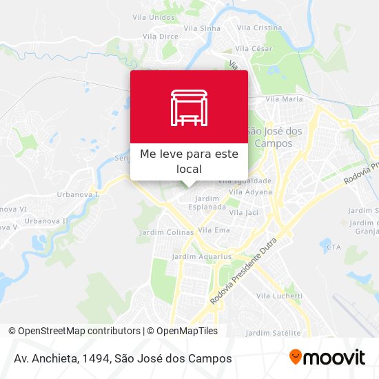 Av. Anchieta, 1494 mapa