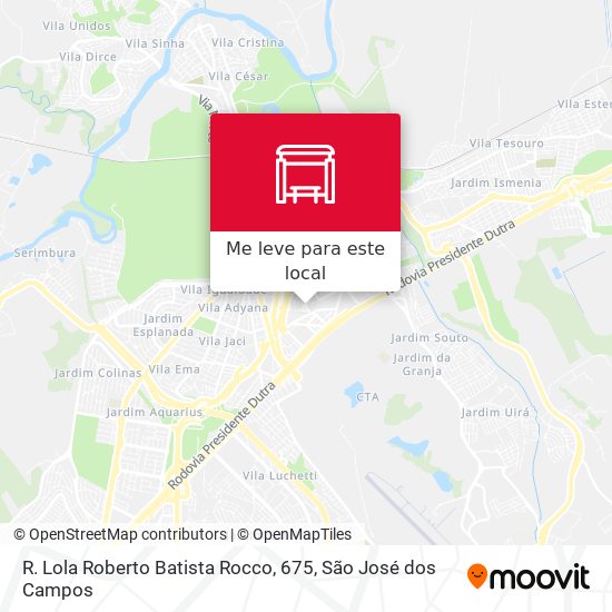 R. Lola Roberto Batista Rocco, 675 mapa