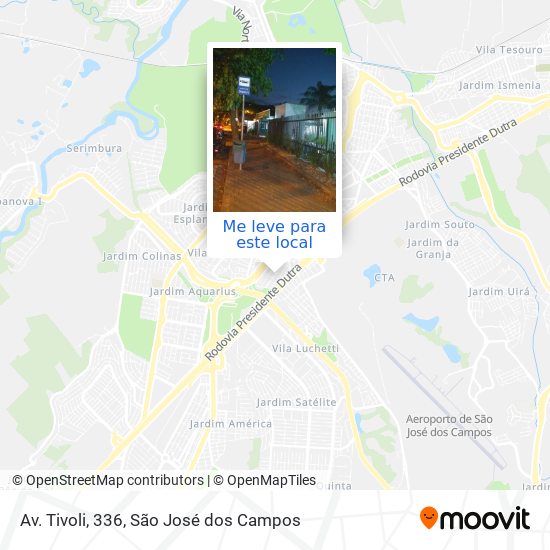 Av. Tivoli, 336 mapa