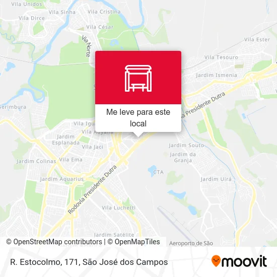 R. Estocolmo,  171 mapa