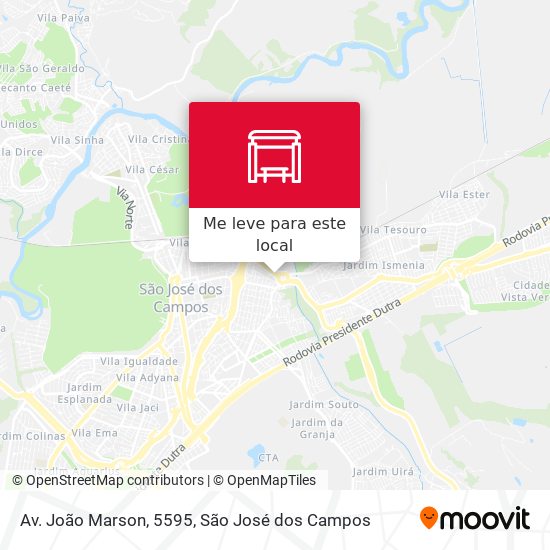 Av. João Marson,  5595 mapa