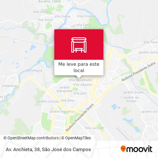 Av. Anchieta, 38 mapa
