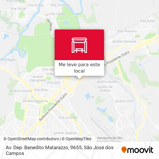 Av. Dep. Benedito Matarazzo, 9655 mapa