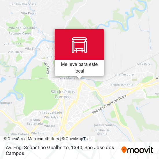 Av. Eng. Sebastião Gualberto, 1340 mapa