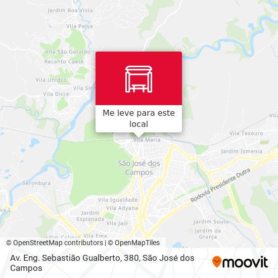 Av. Eng. Sebastião Gualberto, 380 mapa
