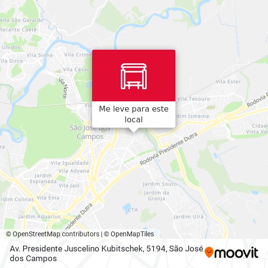 Av. Presidente Juscelino Kubitschek,  5194 mapa