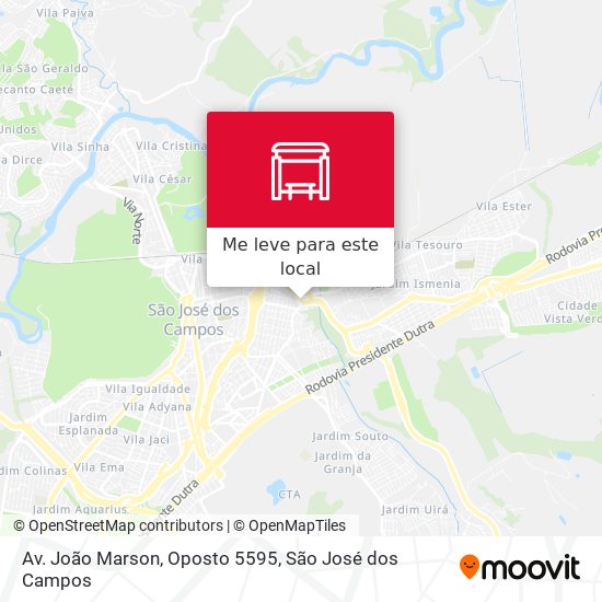 Av. João Marson, Oposto 5595 mapa