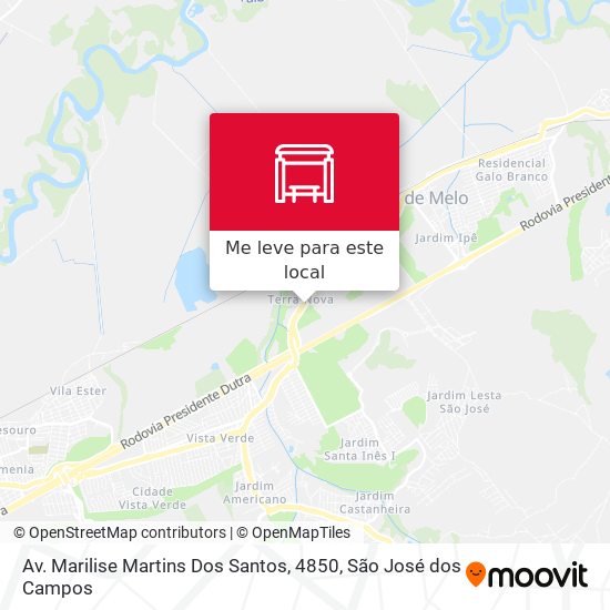 Av. Marilise Martins Dos Santos, 4850 mapa