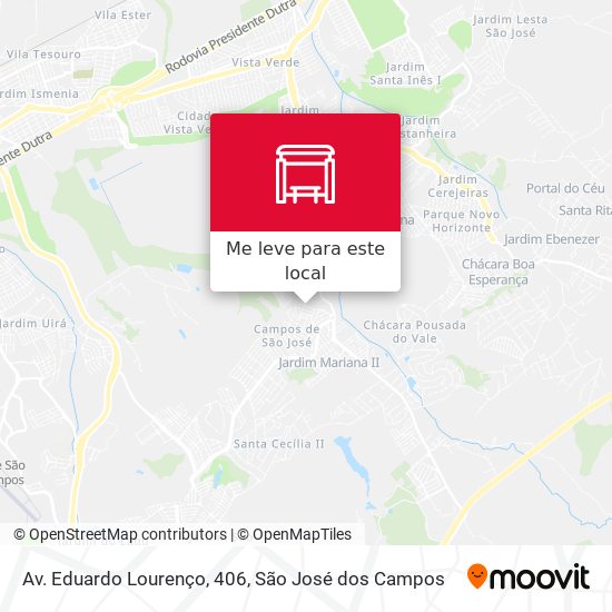 Av. Eduardo Lourenço, 406 mapa