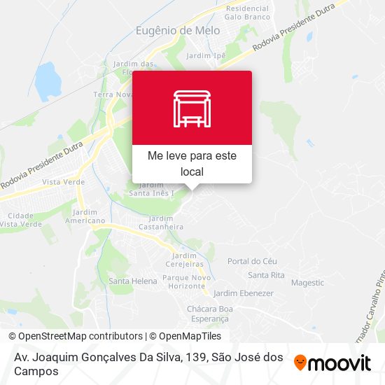 Av. Joaquim Gonçalves Da Silva, 139 mapa