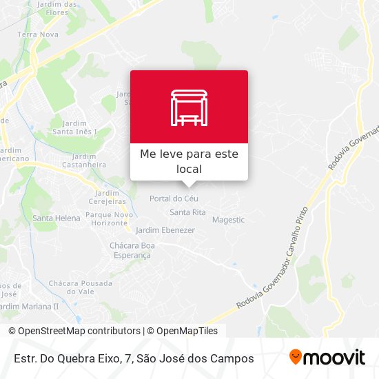 Estr. Do Quebra Eixo, 7 mapa