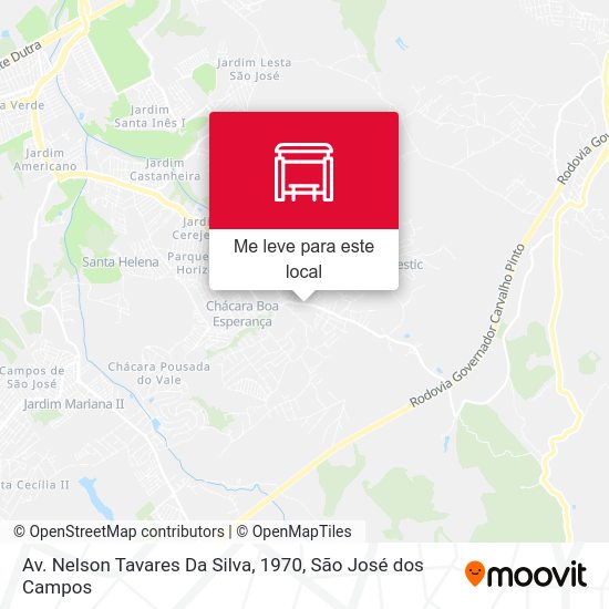 Av. Nelson Tavares Da Silva, 1970 mapa