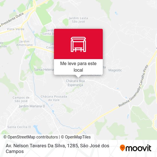 Av. Nelson Tavares Da Silva, 1285 mapa
