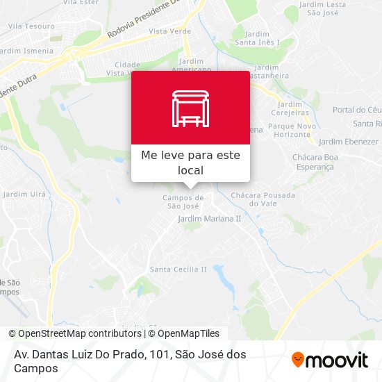Av. Dantas Luiz Do Prado, 101 mapa