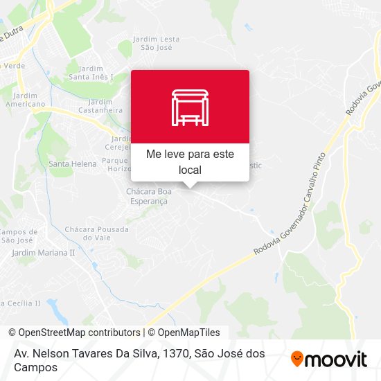 Av. Nelson Tavares Da Silva, 1370 mapa