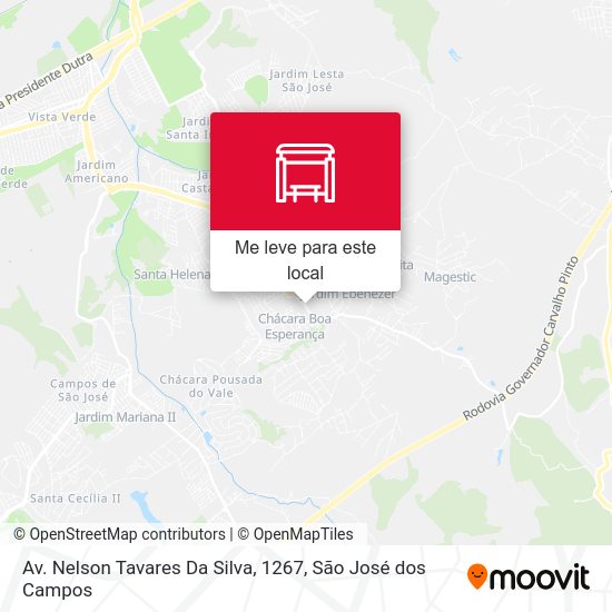 Av. Nelson Tavares Da Silva, 1267 mapa