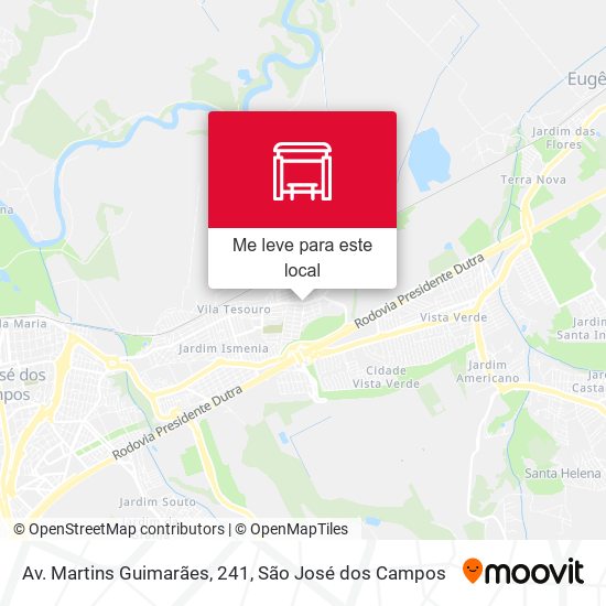 Av. Martins Guimarães, 241 mapa
