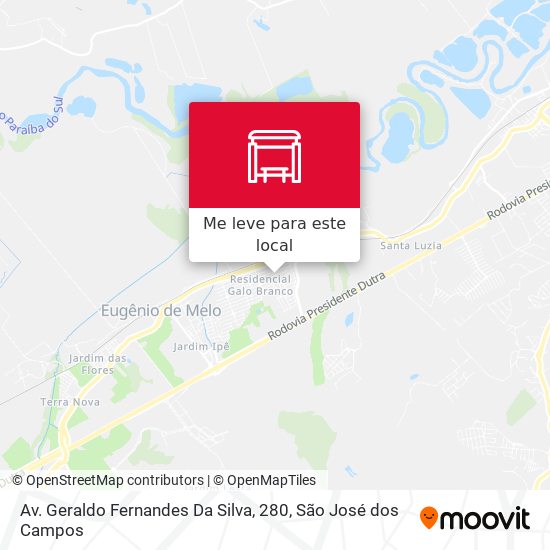 Av. Geraldo Fernandes Da Silva, 280 mapa