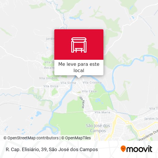 R. Cap. Elisiário, 39 mapa