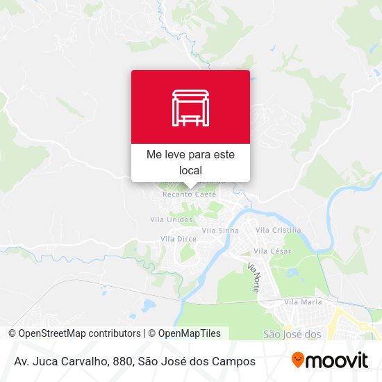 Av. Juca Carvalho, 880 mapa