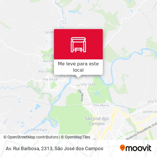 Av. Rui Barbosa, 2313 mapa