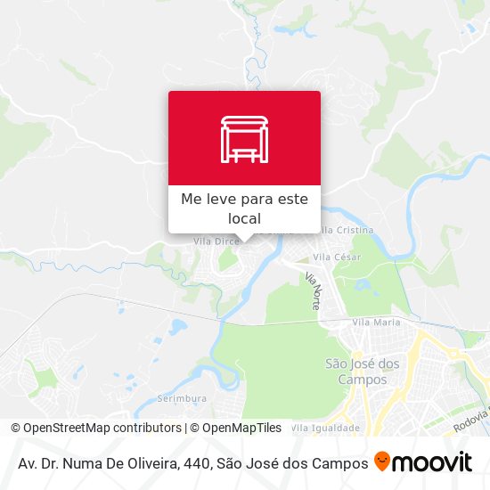 Av. Dr. Numa De Oliveira, 440 mapa