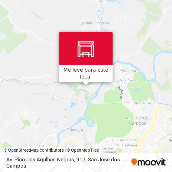 Av. Pico Das Agulhas Negras, 917 mapa