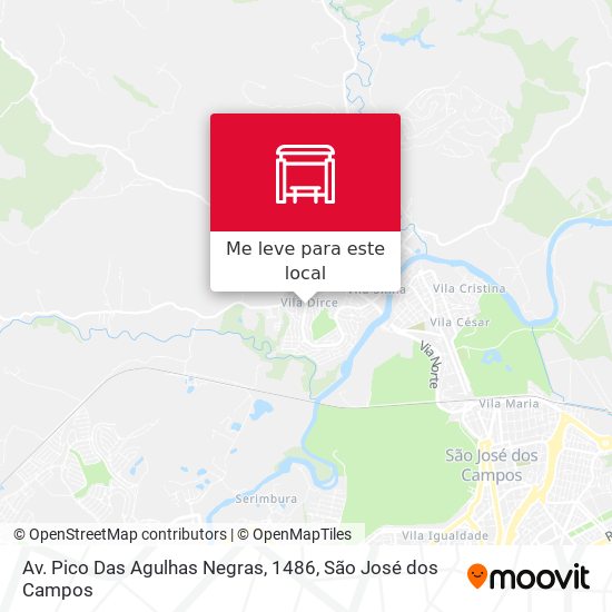 Av. Pico Das Agulhas Negras, 1486 mapa