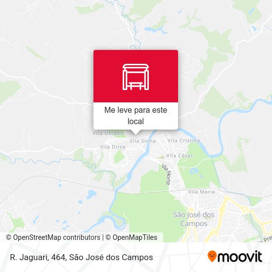 R. Jaguari, 464 mapa