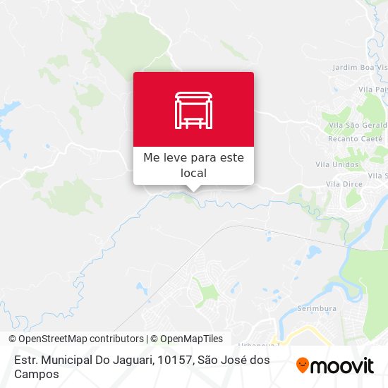 Estr. Municipal Do Jaguari, 10157 mapa