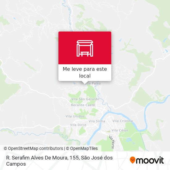 R. Serafim Alves De Moura, 155 mapa