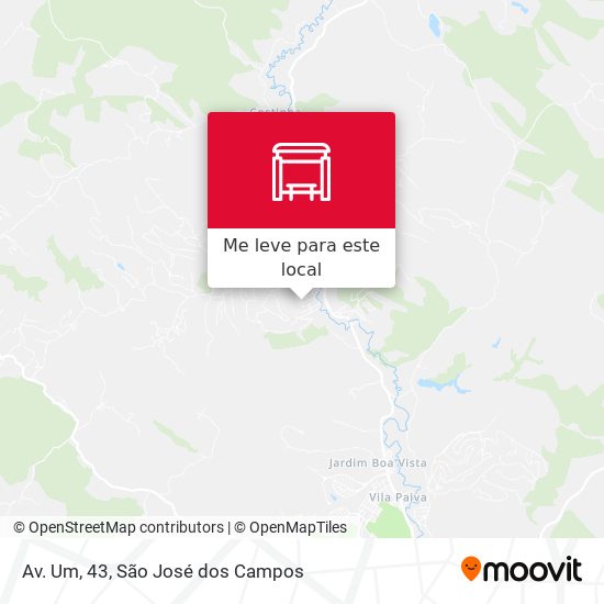 Av. Um, 43 mapa