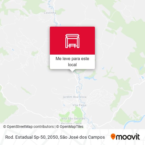 Rod. Estadual Sp-50, 2050 mapa