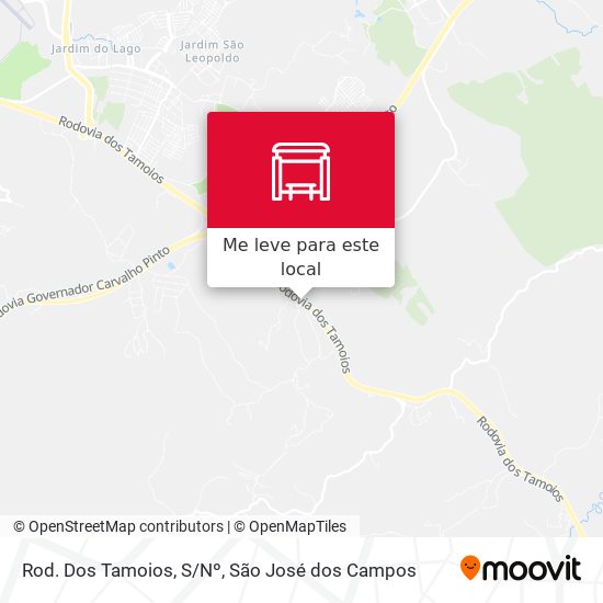 Rod. Dos Tamoios, S/Nº mapa