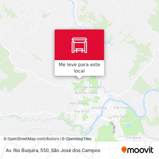 Av. Rio Buquira, 550 mapa