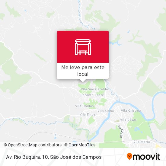 Av. Rio Buquira, 10 mapa