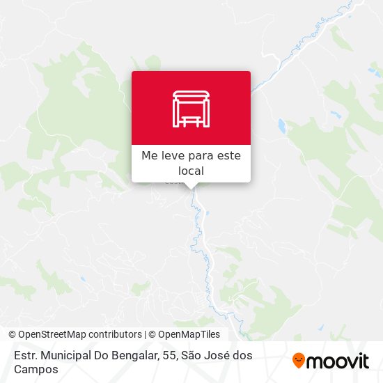 Estr. Municipal Do Bengalar, 55 mapa