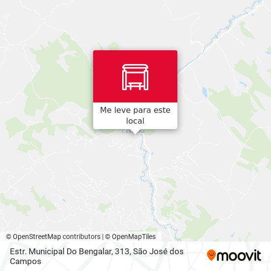 Estr. Municipal Do Bengalar, 313 mapa