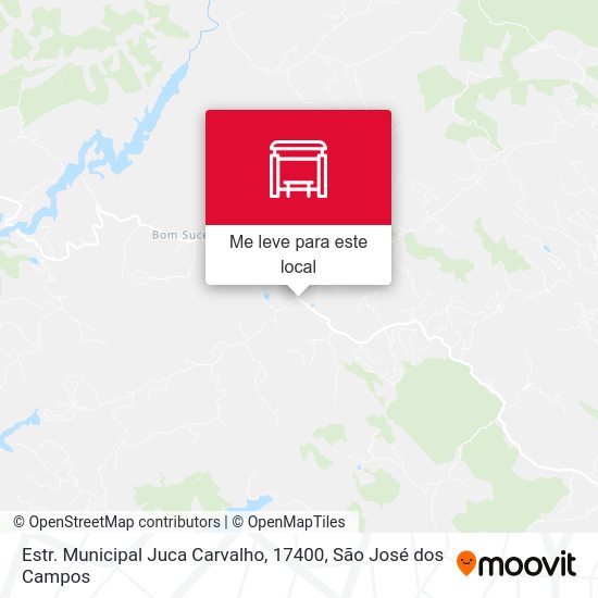 Estr. Municipal Juca Carvalho, 17400 mapa