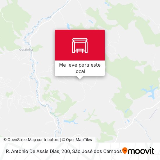 R. Antônio De Assis Dias, 200 mapa